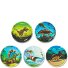 Kletties 5pz. Variante dinosaurier dinosaurier