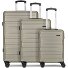  New York 2.0 4 ruote Set di valigie 3 pezzi Variante champagner-metallic