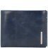  Portafoglio quadrato in pelle blu 12,5 cm Variante nachtblau