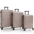  Zen 4 ruote Set di valigie 3 pezzi con piega di espansione Variante atmosphere