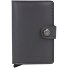Miniwallet Custodia originale per carte di credito Portafoglio RFID in pelle 6,5 cm Variante grey Miniwallet Custodia originale per carte di credito Portafoglio RFID in pelle 6,5 cm Variante grey