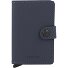  Miniwallet Custodia per carta di credito Protezione RFID Pelle 6.5 cm Variante nightblue