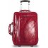  Trolley business blu quadrato a 2 ruote in pelle con scomparto per laptop da 51 cm Variante red