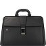 Cartella quadrata nera in pelle 37 cm Variante black Cartella quadrata nera in pelle 37 cm Variante black