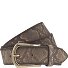  Cintura Sabia in pelle Variante dunkelgrau-goldmetallic | 100 cm