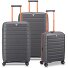 B-Flying Move 4 ruote Set di valigie 3 pezzi con piega di espansione Variante graphite B-Flying Move 4 ruote Set di valigie 3 pezzi con piega di espansione Variante graphite
