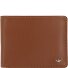  Polo Portafoglio Protezione RFID Vera Pelle 12.5 cm Variante cognac