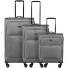Dynamo 4 ruote Set di valigie 3 pezzi Variante steelgrey Dynamo 4 ruote Set di valigie 3 pezzi Variante steelgrey