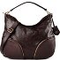  Cargo Borsa a spalla Vera Pelle 40 cm Variante caramel-cognac