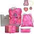  ErgoFlex Easy Set di borse per la scuola Variante Roses