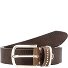  Cintura Cleo Fashion Basics in pelle Variante grau-taupe | 100 cm
