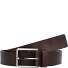  Cintura in pelle essenziale Variante dark brown | 115 cm