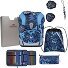 ErgoFlex Tiny Set di borse per la scuola 6 pezzi Variante Dark Dragon  ErgoFlex Tiny Set di borse per la scuola 6 pezzi Variante Dark Dragon
