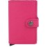  Miniwallet Crisple Custodia per carte di credito Portafoglio RFID in pelle 6,5 cm Variante fuchsia