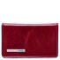 Porta biglietti da visita quadrato blu in pelle 10 cm Variante rot Porta biglietti da visita quadrato blu in pelle 10 cm Variante rot
