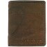  Portafoglio Baker Street in pelle 10 cm Variante darkbrown
