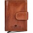  Newport Portafoglio Protezione RFID Vera Pelle 9.5 cm Variante caramel