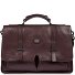  Isaia Cartella Messenger Pelle 43 cm Scomparto per laptop Variante castagna