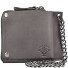  Portafoglio a catena Nasty Cowboys in pelle 12,5 cm Variante stonegrey