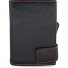 SecWal 2 Custodia per carte di credito Portafoglio RFID in pelle 9 cm Variante schwarz-rot SecWal 2 Custodia per carte di credito Portafoglio RFID in pelle 9 cm Variante schwarz-rot