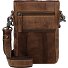  Vintage Mini Borsa Borsa a tracolla Pelle 13 cm Variante brown
