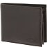  Leather Portafoglio Protezione RFID Vera Pelle 10 cm Variante braun-freedom fish