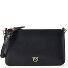  Flat Horizontal Mini Pochette Vera Pelle 19.5 cm Variante nero