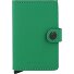  Miniwallet Custodia per carta di credito Protezione RFID Pelle 6.5 cm Variante bright green