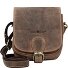  Borsa a tracolla vintage in pelle 16 cm Variante brown