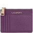 Bologna Portachiavi in pelle 11,5 cm con scomparto per air tag Variante purple