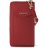  Bologna Portafoglio in pelle con zip Custodia per cellulare in pelle 19 cm Variante red-2
