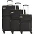 Travel Line 6704 Set di valigie a 4 ruote 3 pz. Variante schwarz Travel Line 6704 Set di valigie a 4 ruote 3 pz. Variante schwarz