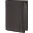  Leather Portafoglio Protezione RFID Vera Pelle 10 cm Variante braun-freedom cross