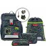 Set di zaini Cloud 5 pezzi. Variante dark cat chiko Set di zaini Cloud 5 pezzi. Variante dark cat chiko