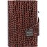  Custodia per carte di credito RFID in pelle 6,5 cm Variante brown-silver