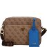 Milano Borsa a tracolla 25 cm Variante beige-brown-blue Milano Borsa a tracolla 25 cm Variante beige-brown-blue