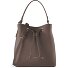  Bologna Leather Borsa borsa borsa Pelle 25 cm Variante taupe