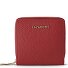  Portafoglio Bologna in pelle, medio, con chiusura a zip perimetrale, 10 cm Variante red