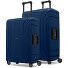  Essentials 15 Set di valigie a 4 ruote 2 pezzi con chiusura a tre punti Variante navy blue