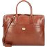 Cartella in pelle con scomparto per laptop da 35 cm Variante marrone Cartella in pelle con scomparto per laptop da 35 cm Variante marrone