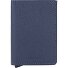  Slimwallet Crisple Custodia per carte di credito Portafoglio RFID in pelle 6,5 cm Variante navy