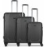 Valencia 4 ruote Set di valigie 3 pezzi Variante black Valencia 4 ruote Set di valigie 3 pezzi Variante black