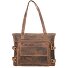  Borsa a tracolla vintage in pelle 36 cm Variante cognac