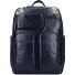  Zaino blu quadrato Revamp RFID in pelle 42 cm Scomparto per laptop Variante night blue