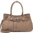  TAS Melina Borsa a spalla Vera Pelle 39 cm Variante darktaupe