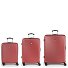  Set di valigie Vienna a 4 ruote 3 pz. Variante coral