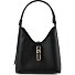  Goccia Borsa a spalla S Vera Pelle 24 cm Variante nero 1