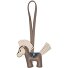  Etichetta per borsa moda in pelle 11 cm Variante taupe