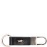  Portachiavi Country in pelle 10 cm Variante schwarz