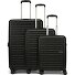  Aerojoy 4 ruote Set di valigie 3 pezzi con piega di espansione Variante black